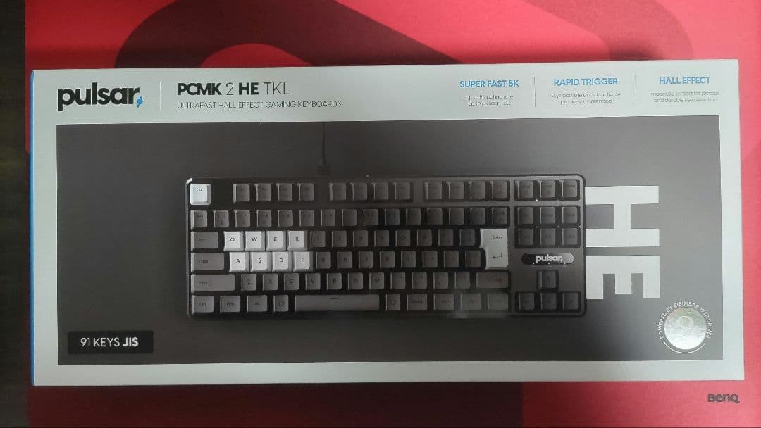 pulsar PCMK 2 HE TKL JIS配列