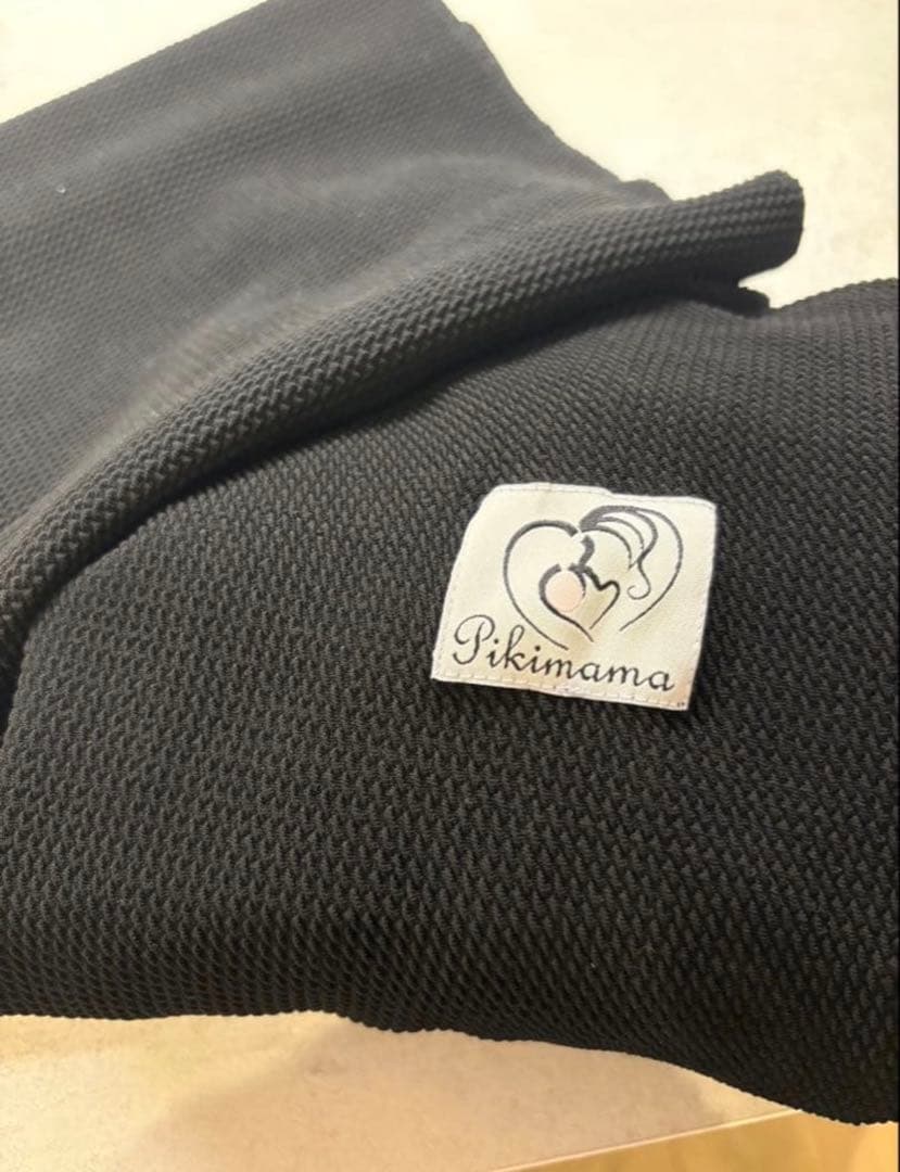 Pikimama ブラック 抱っこ紐 Sサイズ(新Mサイズ) ピキママ スリング
