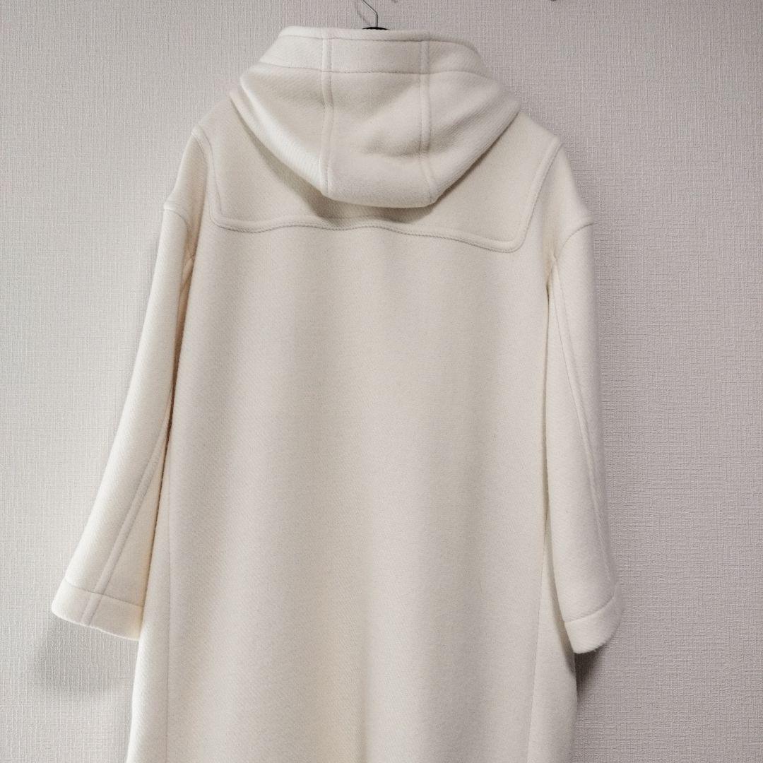 23区★size46オフホワイトダッフルコート