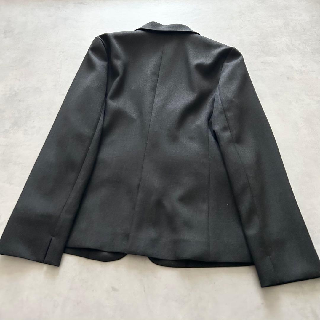 未使用タグ付INDIVIパンツスーツ38 グレーフォーマル卒園卒業ウォッシャブル