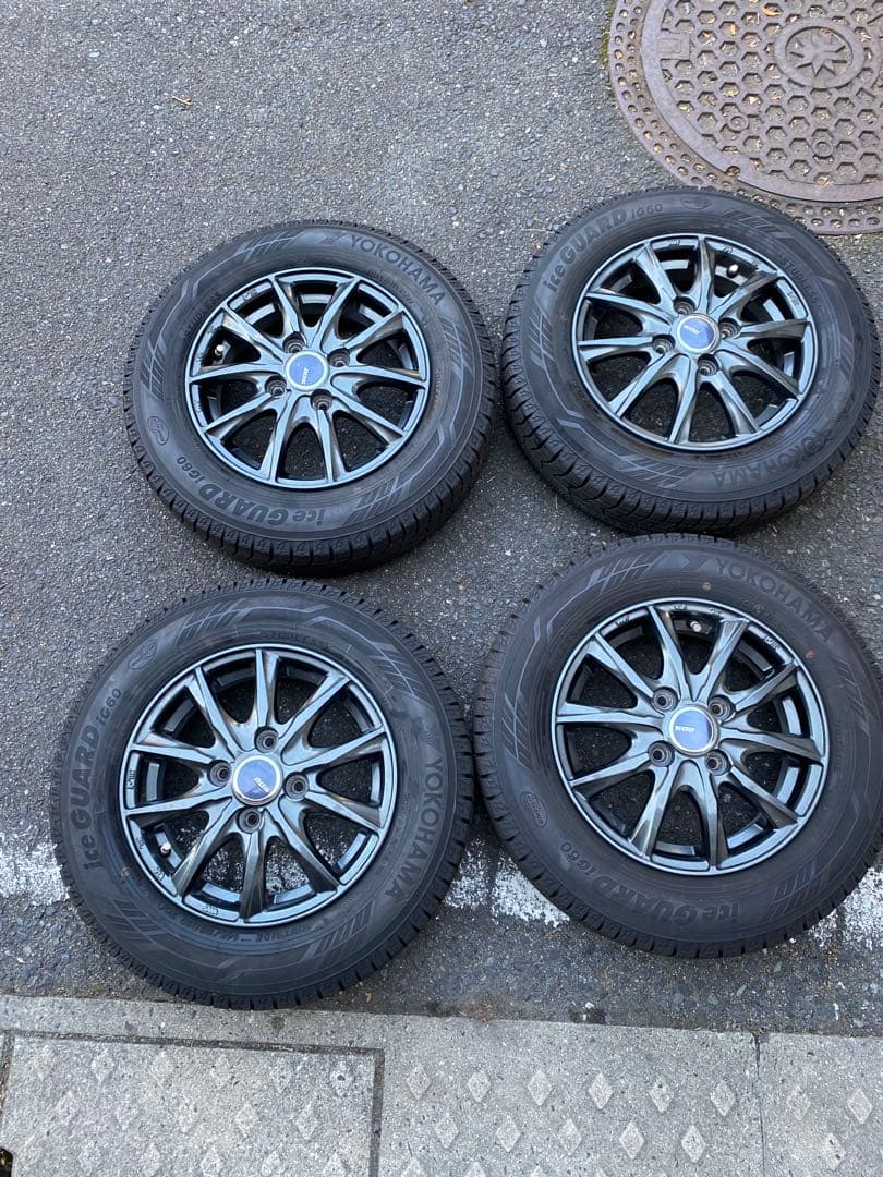 145/80R13 スタッドレスタイヤ ヨコハマ アイスガードiG60