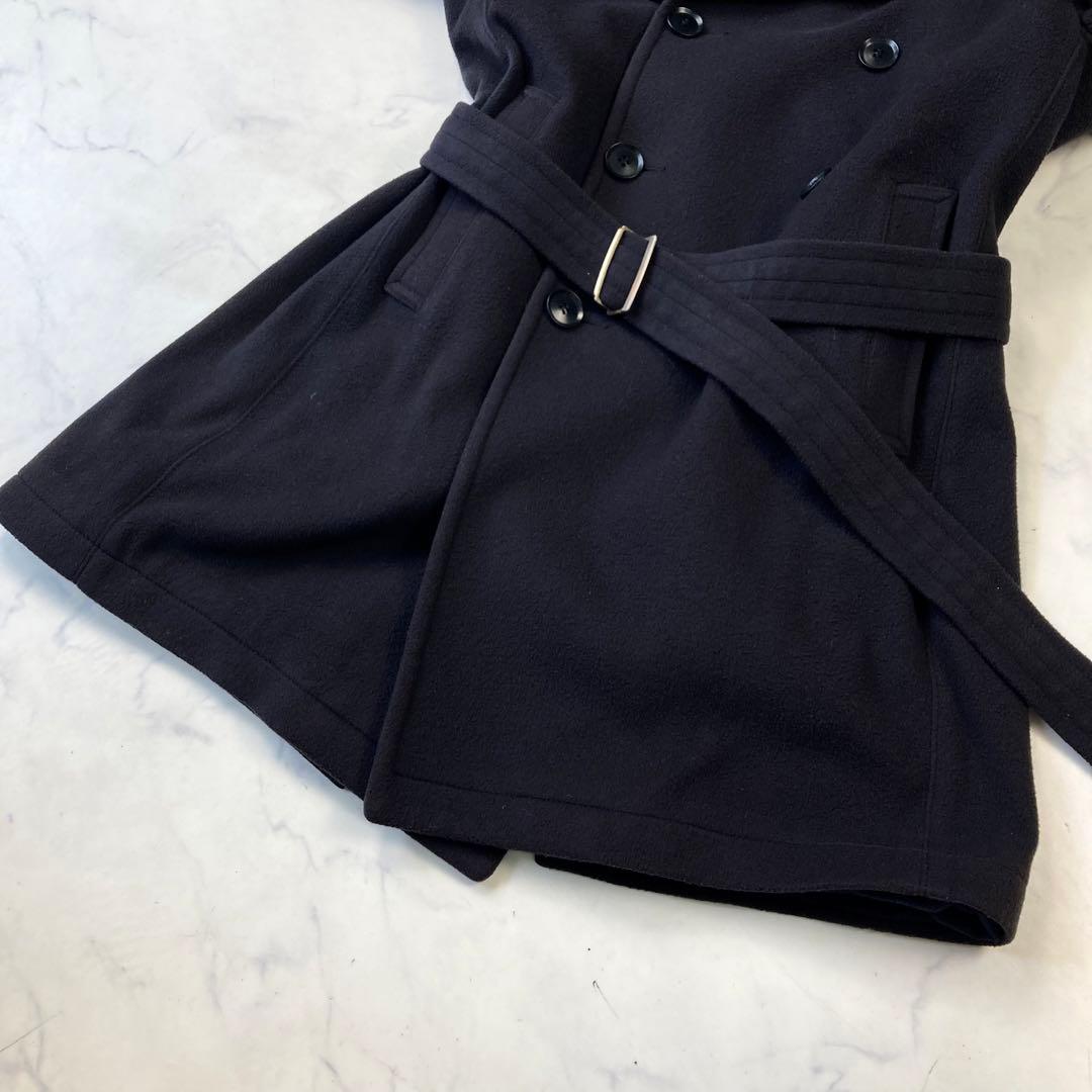 TAGLIATORE スーパーファインバージンウール チェスターコートネイビー