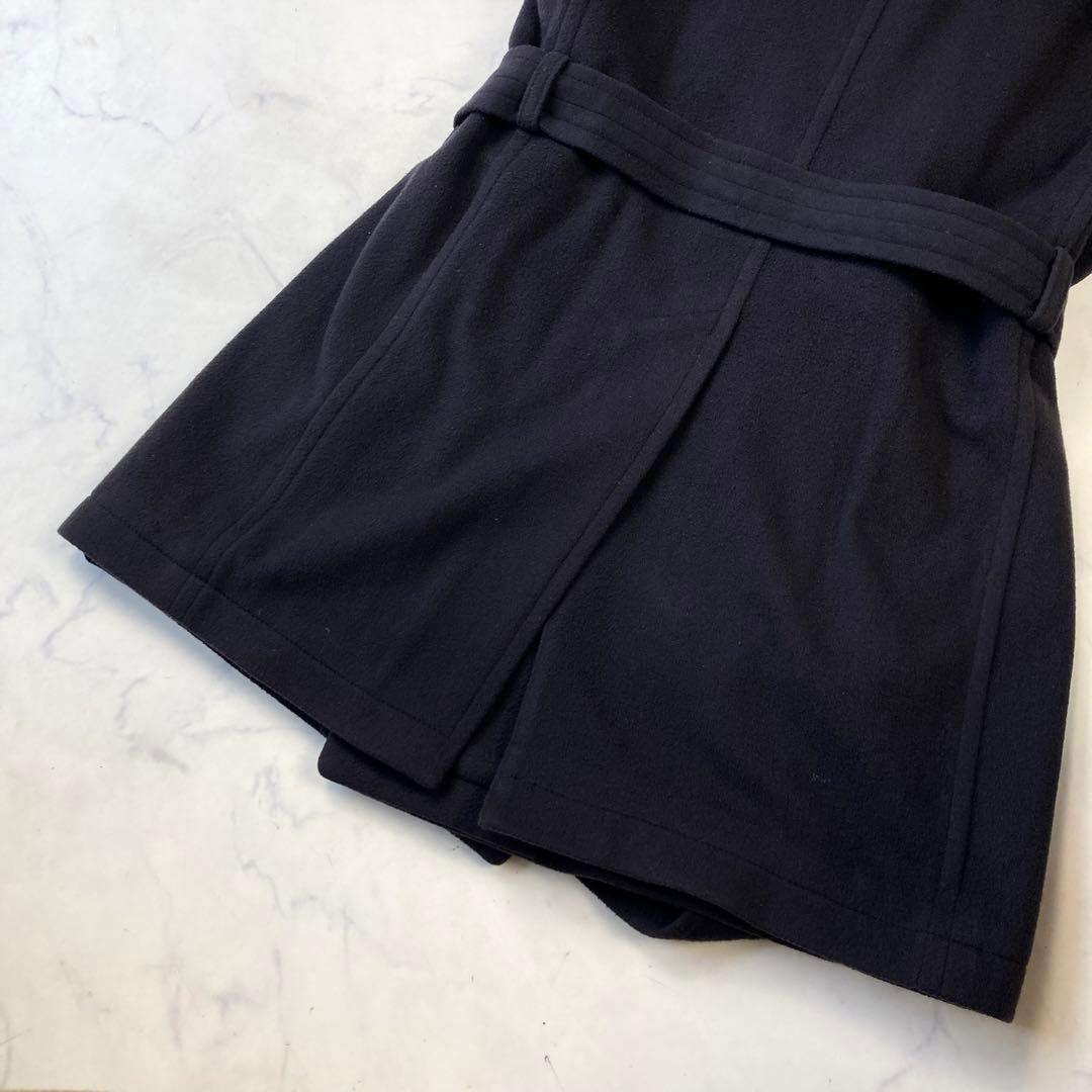 TAGLIATORE スーパーファインバージンウール チェスターコートネイビー