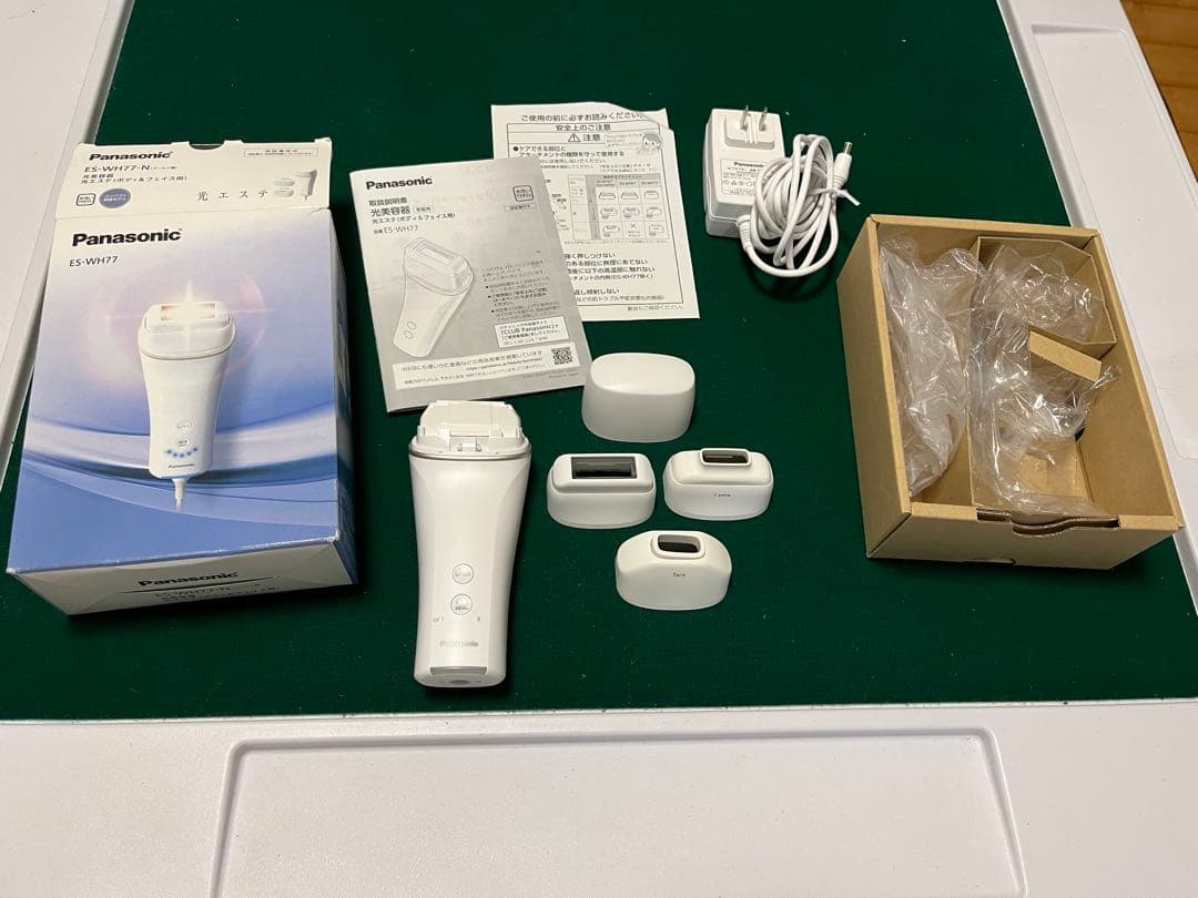 Panasonicパナソニック 脱毛器ES-WH77