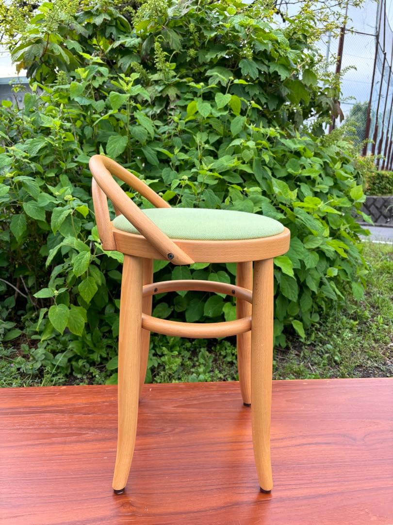 秋田木工　曲木スツール　玄関チェア　ドレッサーチェアなどに‼️
