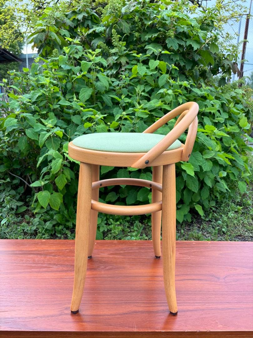 秋田木工　曲木スツール　玄関チェア　ドレッサーチェアなどに‼️