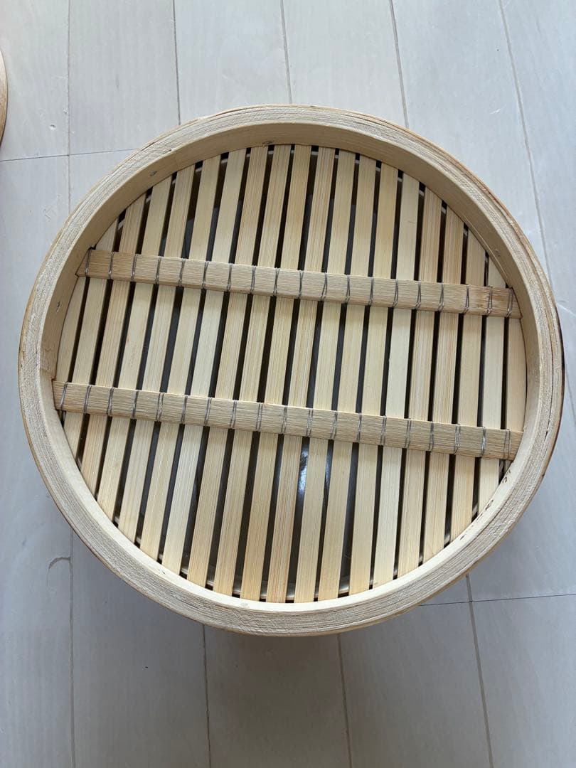 かごや 竹 中華せいろ 27cm 鍋付きセット（ガス・IH対応）