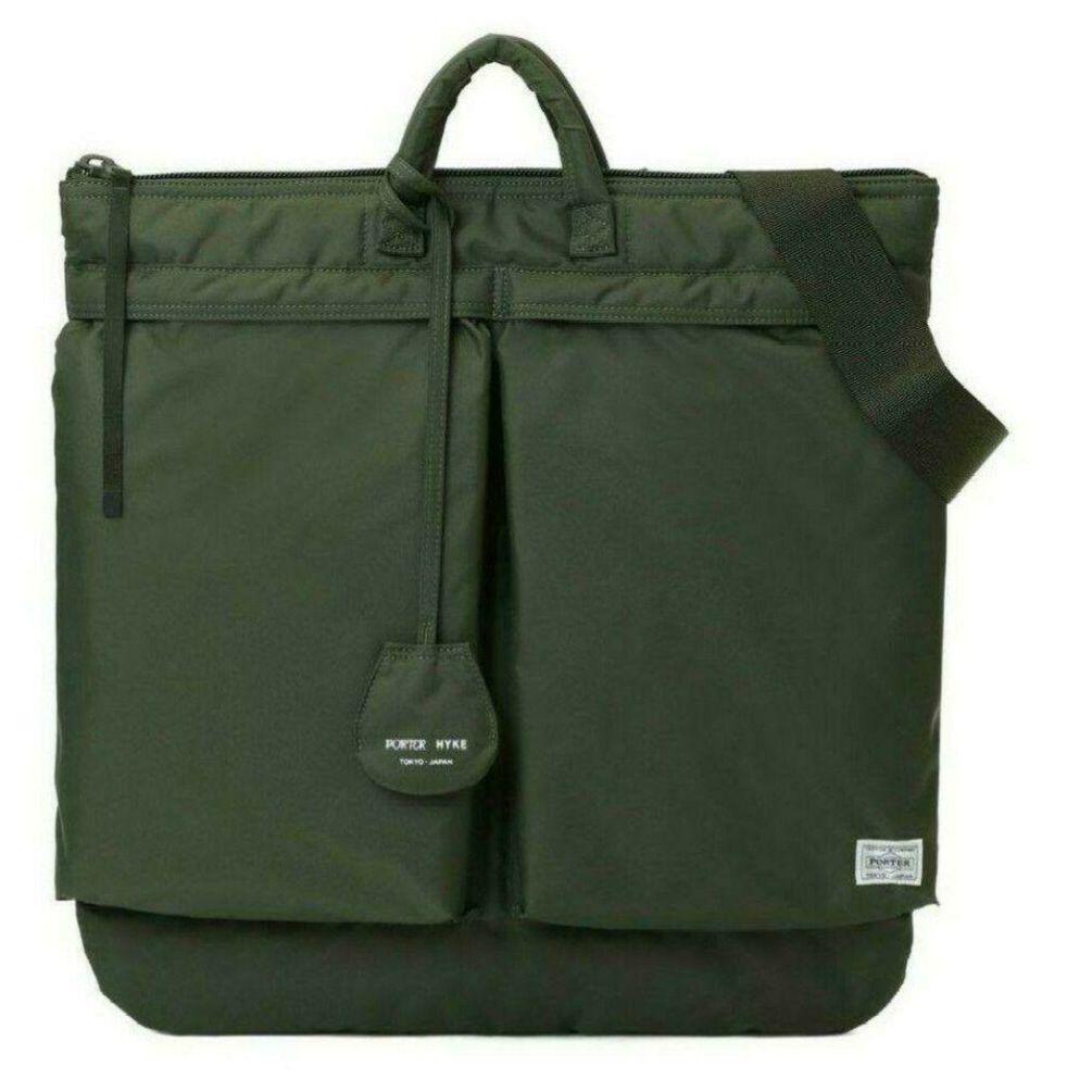 25AW PORTER × HYKE HELMET BAG olive