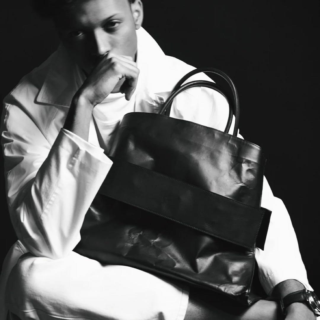 【即日発送】DUREN/アルミレザートートバッグ /STANZA/ToteBag