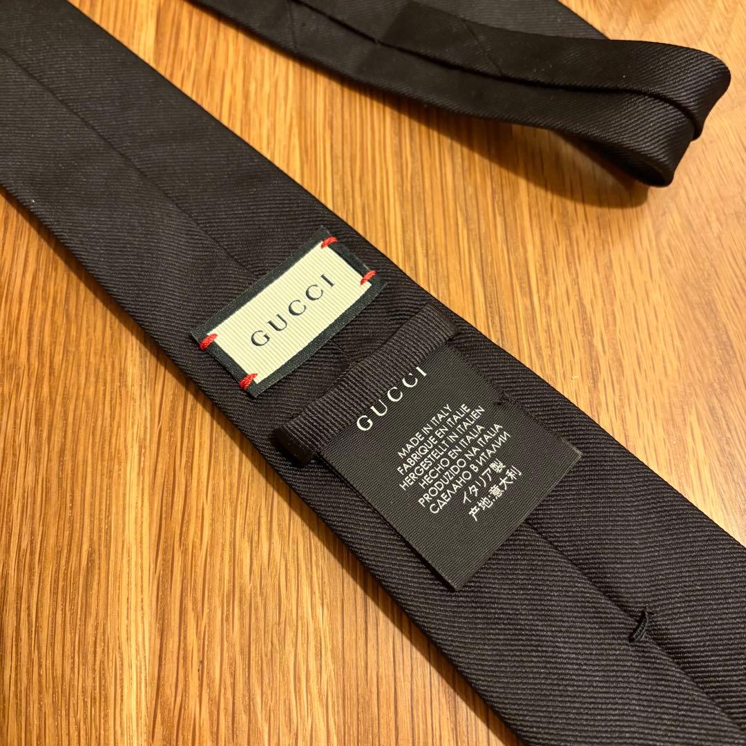 GUCCI シルク ネクタイ 虎　タイガー