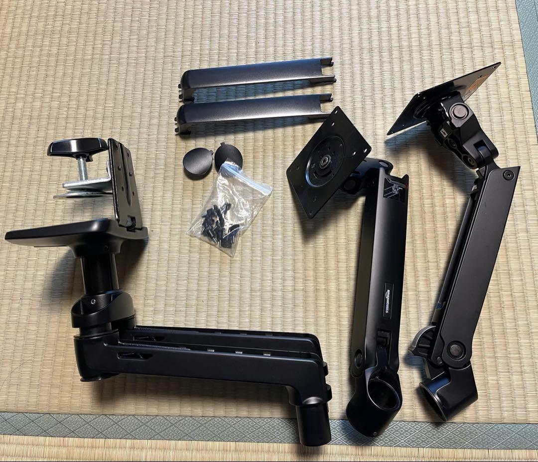 Amazonベーシック デュアルモニターアーム