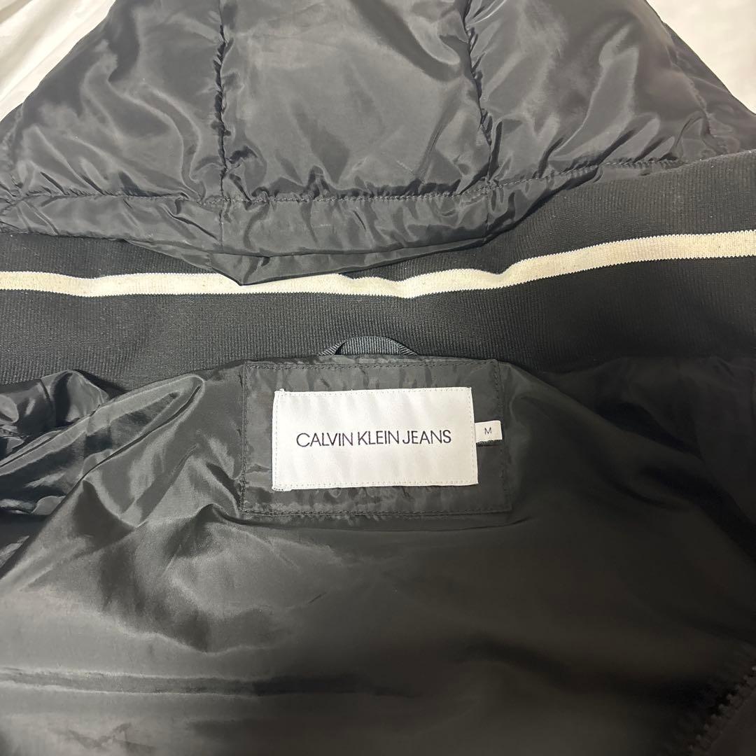 【うう】  JEANS ブラックダウンジャケット M