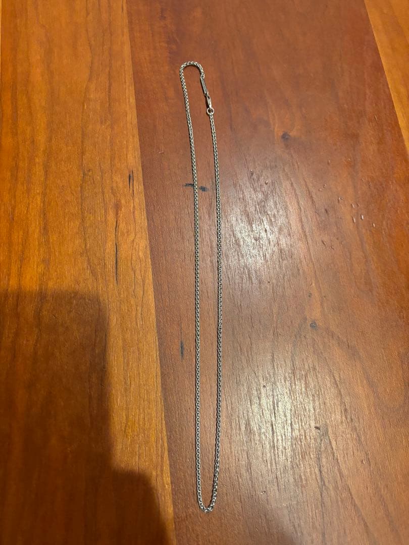 TOMWOOD シルバー ネックレス 付属品あり