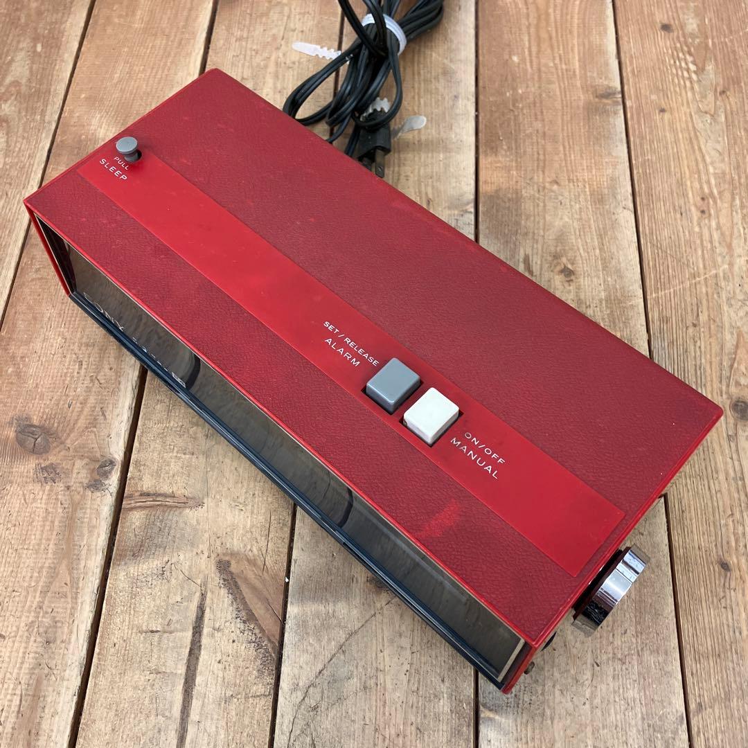 ソニー 当時物 デジタルクロックラジオ トランジスタ 8FC-59 パタパタ時計