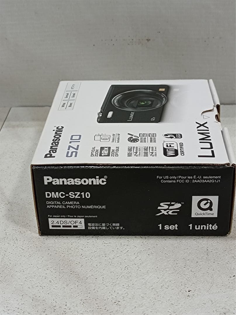 八6646【未使用品】Panasonic LUMIX DMC-SZ10