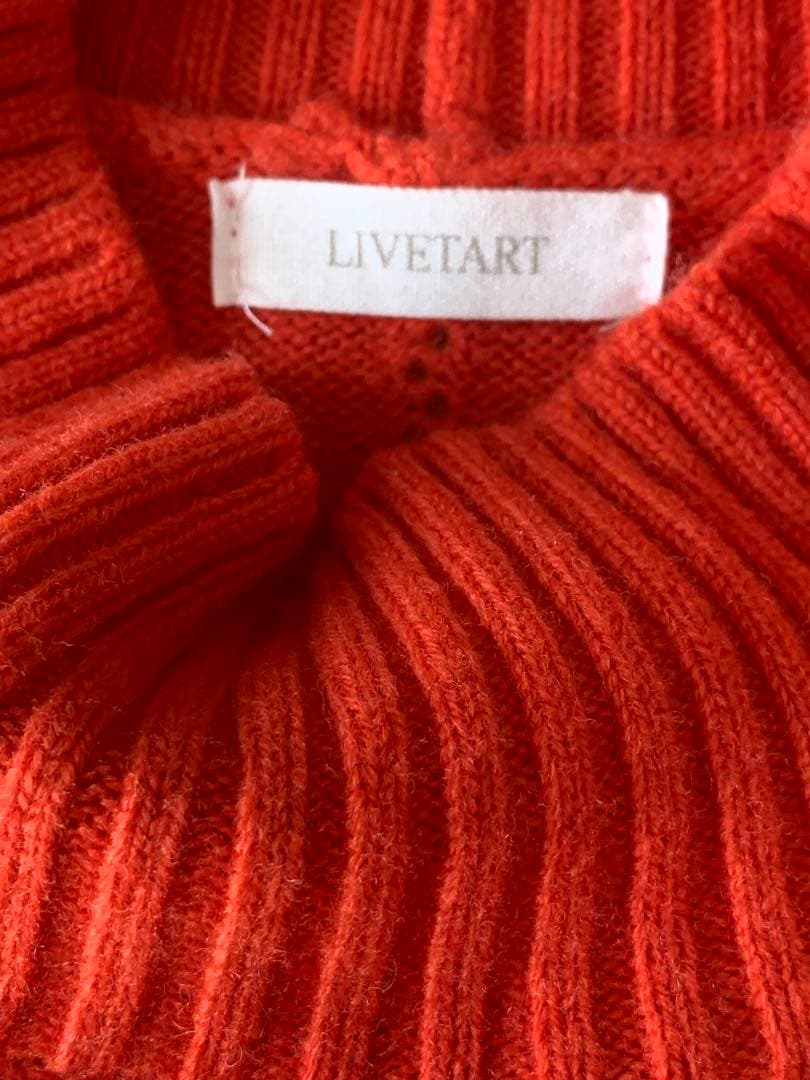 ちゃえ様 BEARDSLEY LIVETART ビアズリーリヴァタート ニット