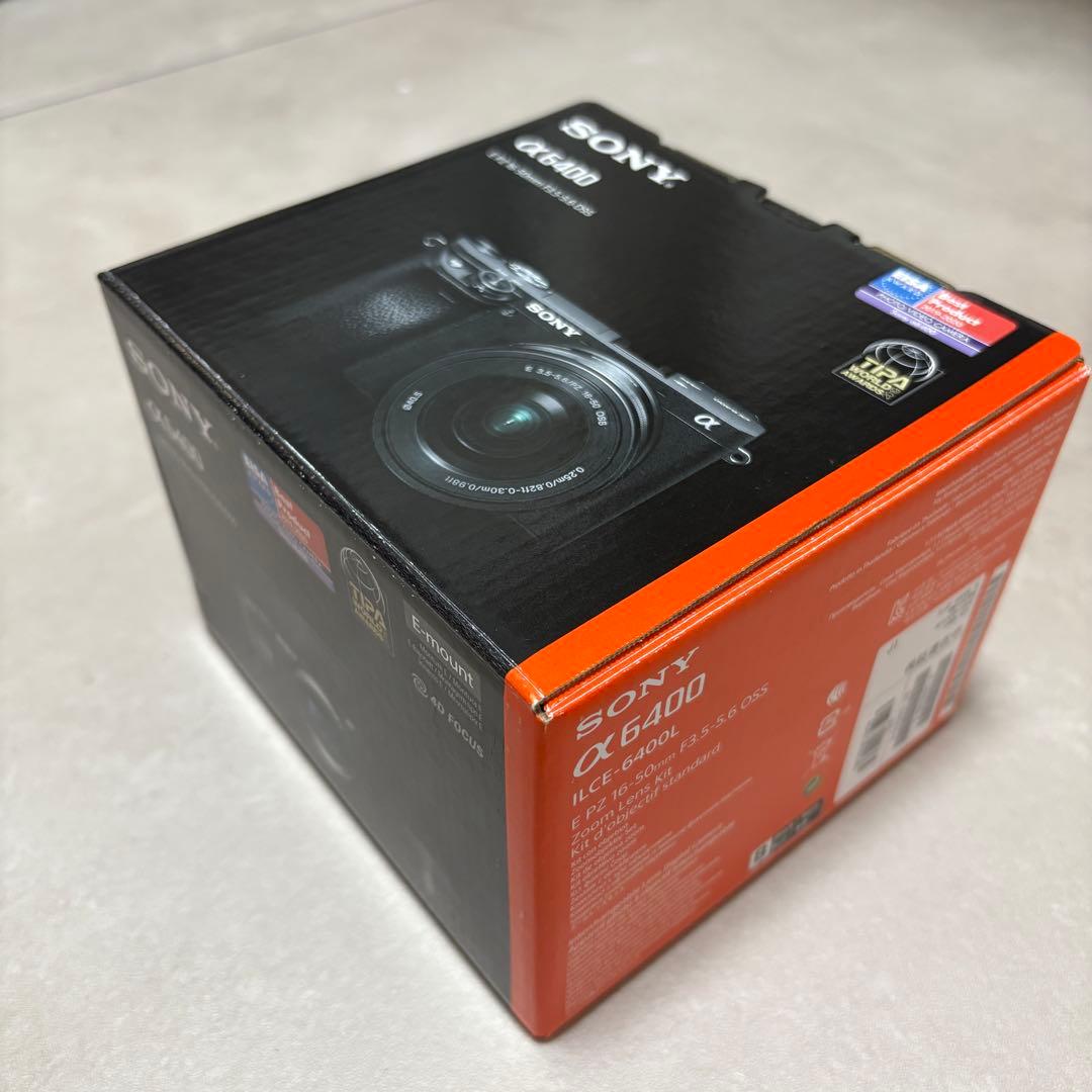SONYα6400パワーズームレンズキット ILCE-6400L-B