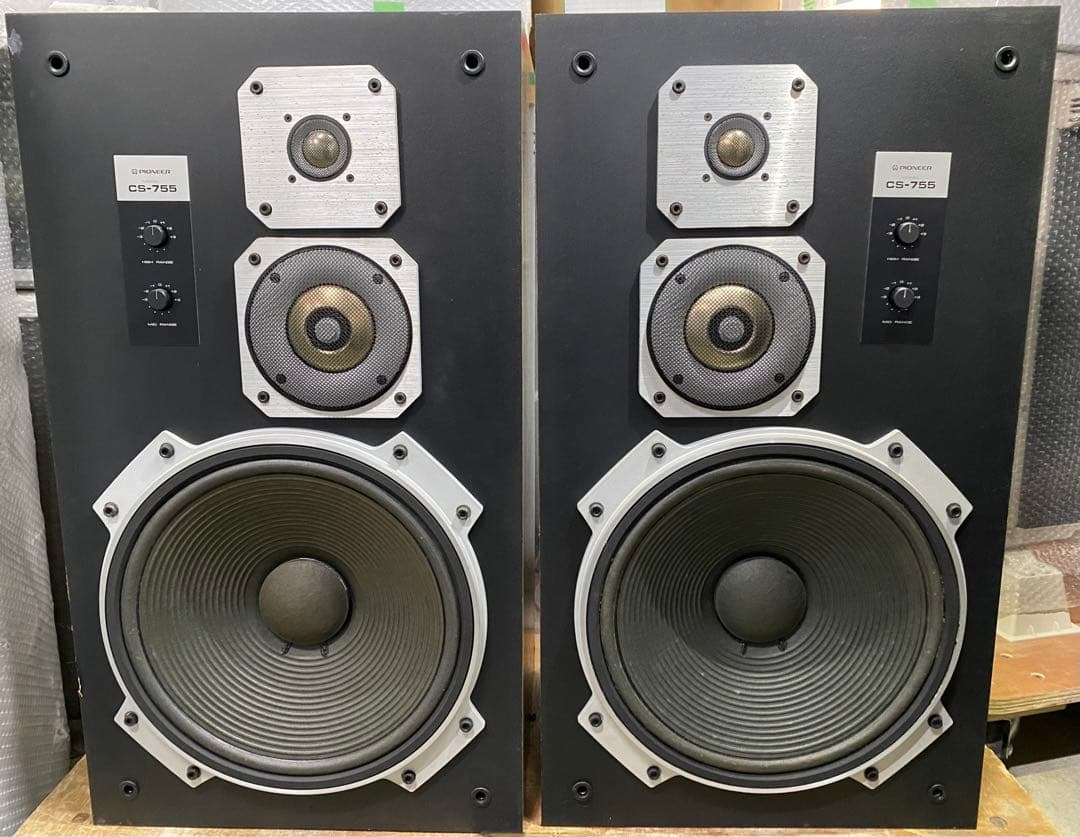Pioneer パイオニア　スピーカー　CS-755 3ウェイスピーカー