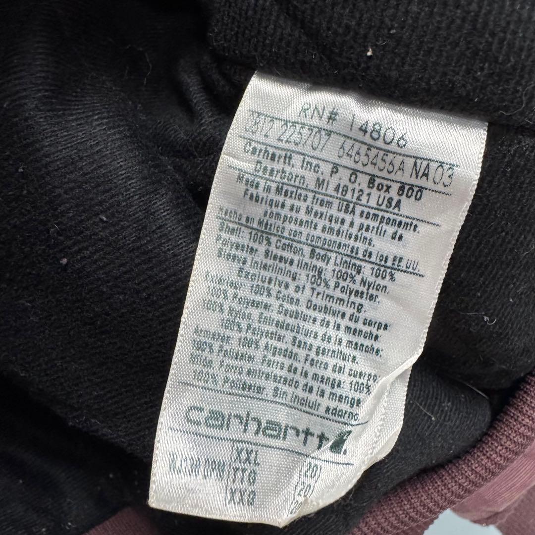 Carhartt カーハート　アクティブジャケット　2XL キルティング裏地