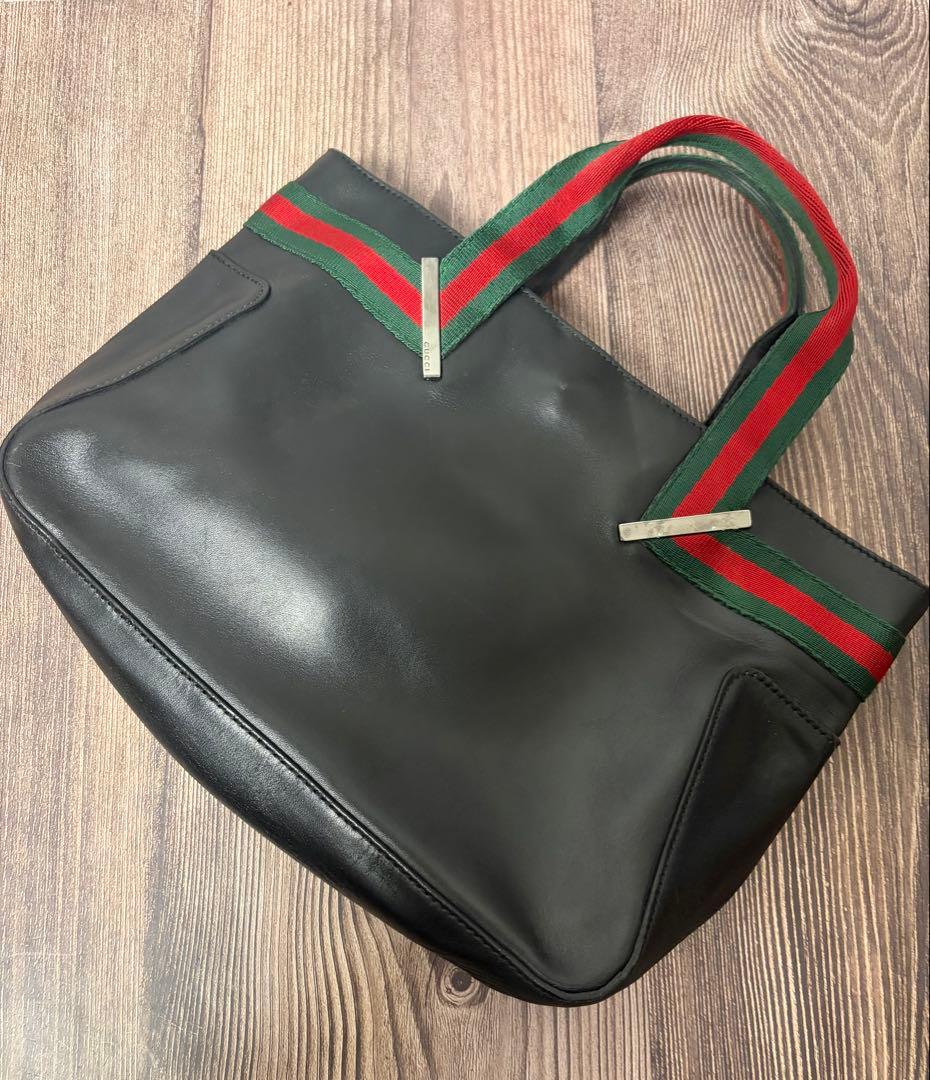 【美品】GUCCI☆グッチトートバッグ☆ハンドバッグ☆人気ライン