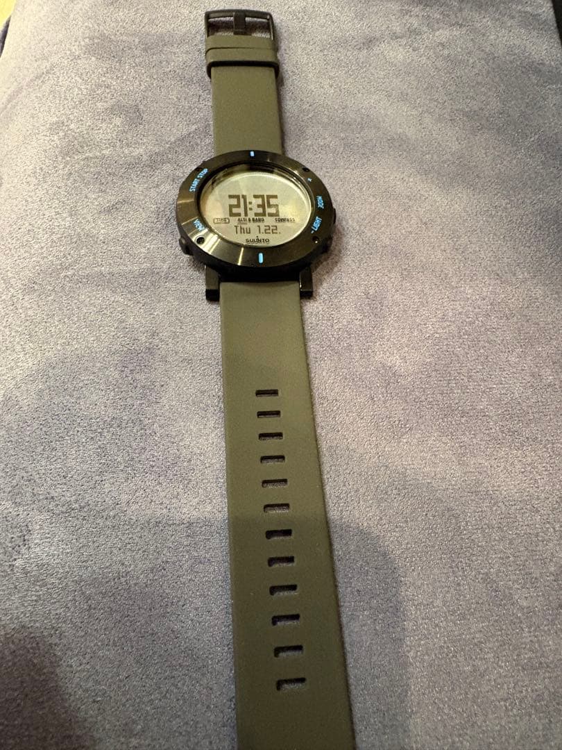 SUUNTO スント　コアクラッシュ　ブルー