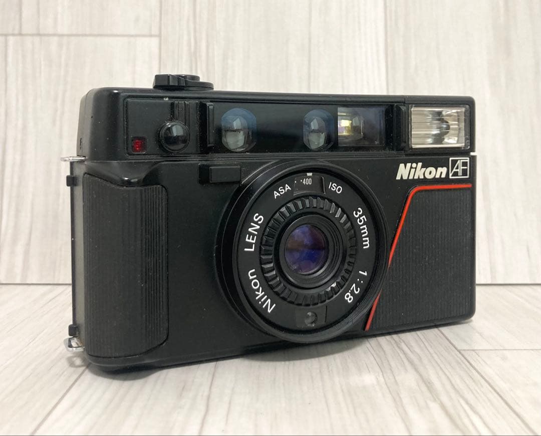 『動作品確認済み』Nikon L35AF ISO400 フィルムカメラ 完動品