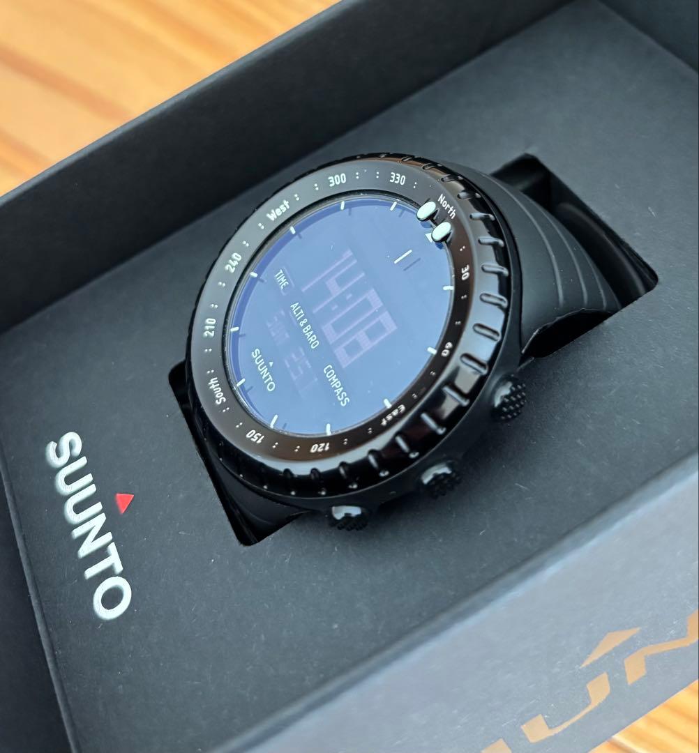 SUUNTO CORE スントコアオールブラック 美品 箱 付属品付き