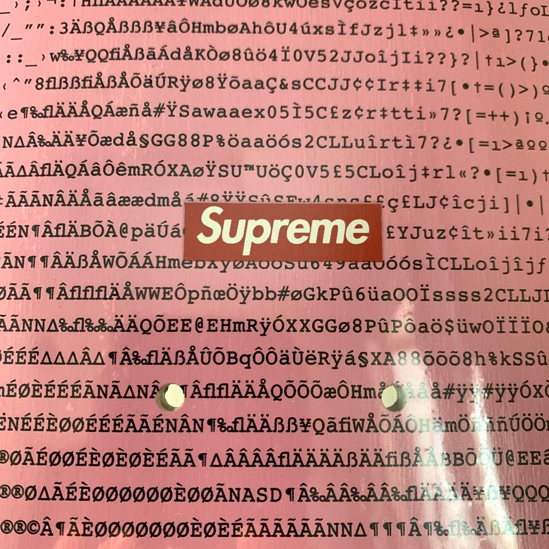 【未使用】シュプリーム　スケートボード　デッキ　M70703-4