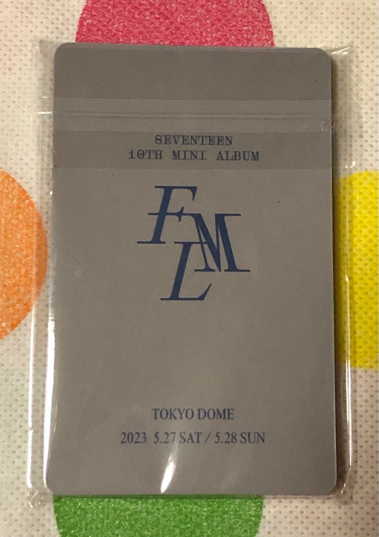 未開封 SEVENTEEN FML LOVE 会場限定 トレカ コンプリート