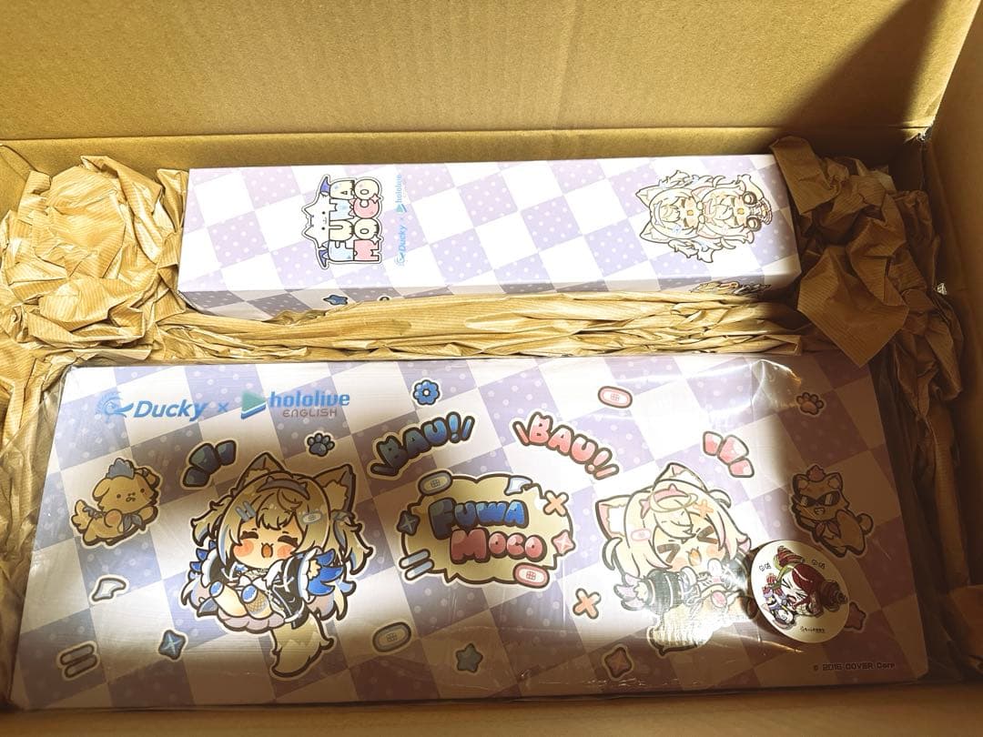 フワモコ　キーボード・マット新品（Ducky × FUWAMOCO 限定）