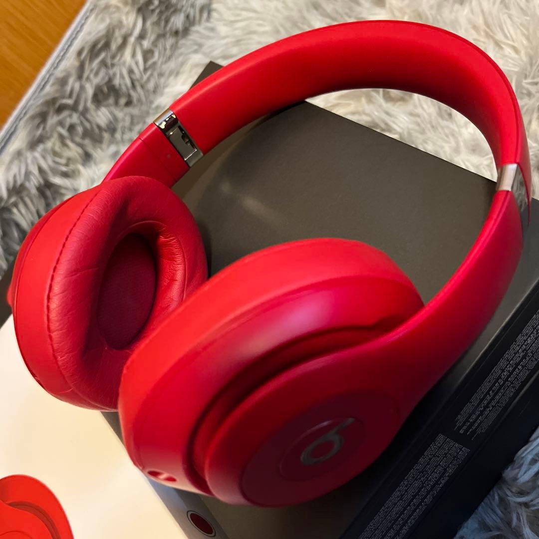 Beats Studio3 ワイヤレスヘッドホン レッド