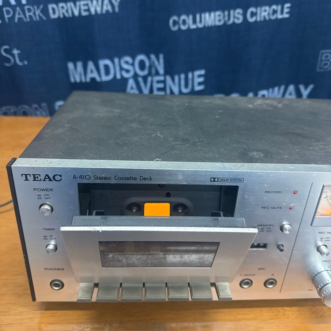 ラジオ・コンポ Teac A-410 stereo cassette deck