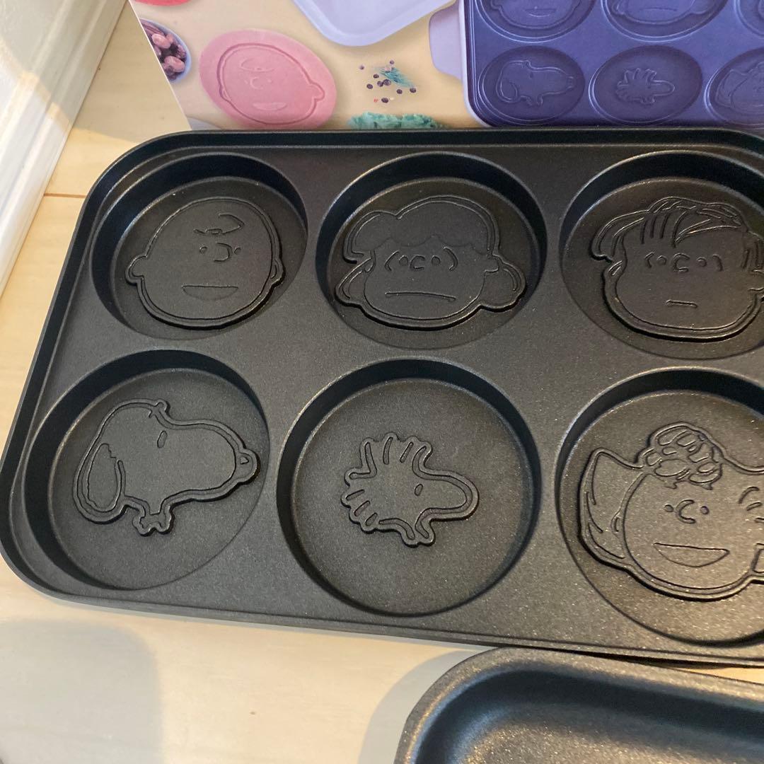 一度のみ使用 BRUNO コンパクトホットプレート BOE070 スヌーピー