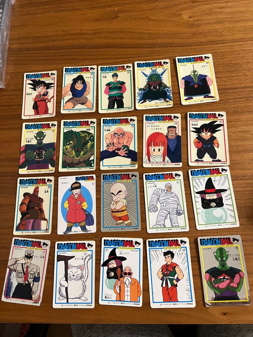 Drewドラゴンボール シール 孫悟空クリリン ナガサキヤ 当時物