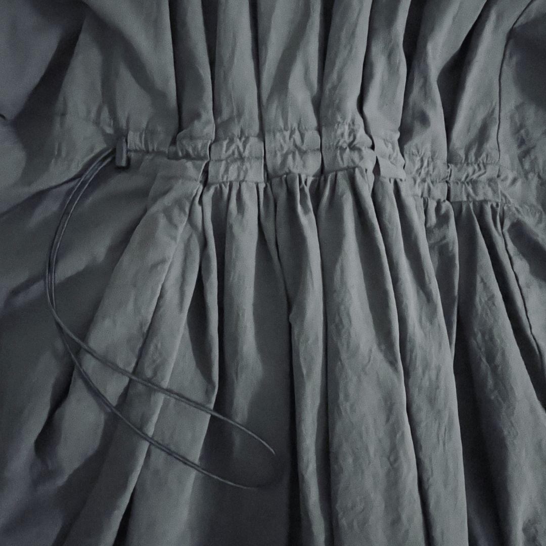 スカート nagonstans asymmetry drawstring skirt M