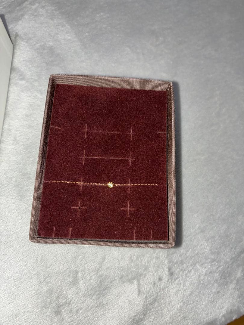 ete ゴールドブレスレット ギフトボックス付き