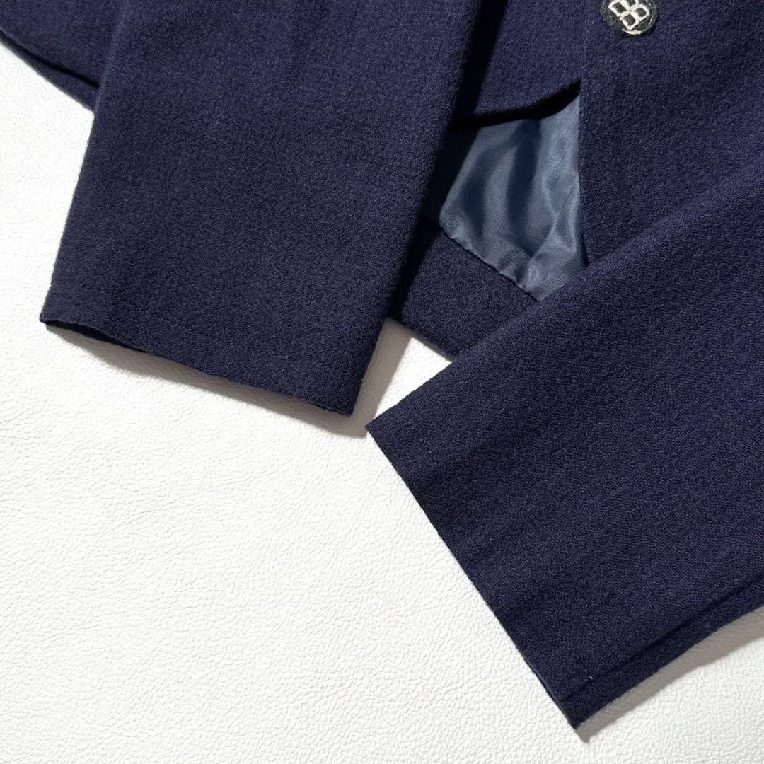 美品 イム i+mu センソユニコ ジャケット ハーフコート アップリケ 変形