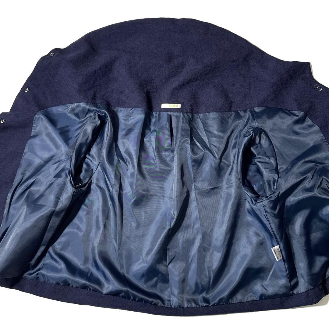 美品 イム i+mu センソユニコ ジャケット ハーフコート アップリケ 変形