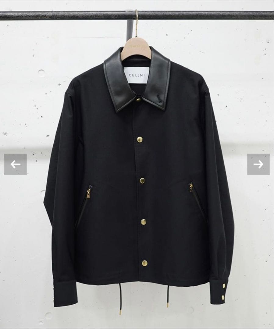 定価約6万　格安　CULLNI(クルニ) コーチジャケット