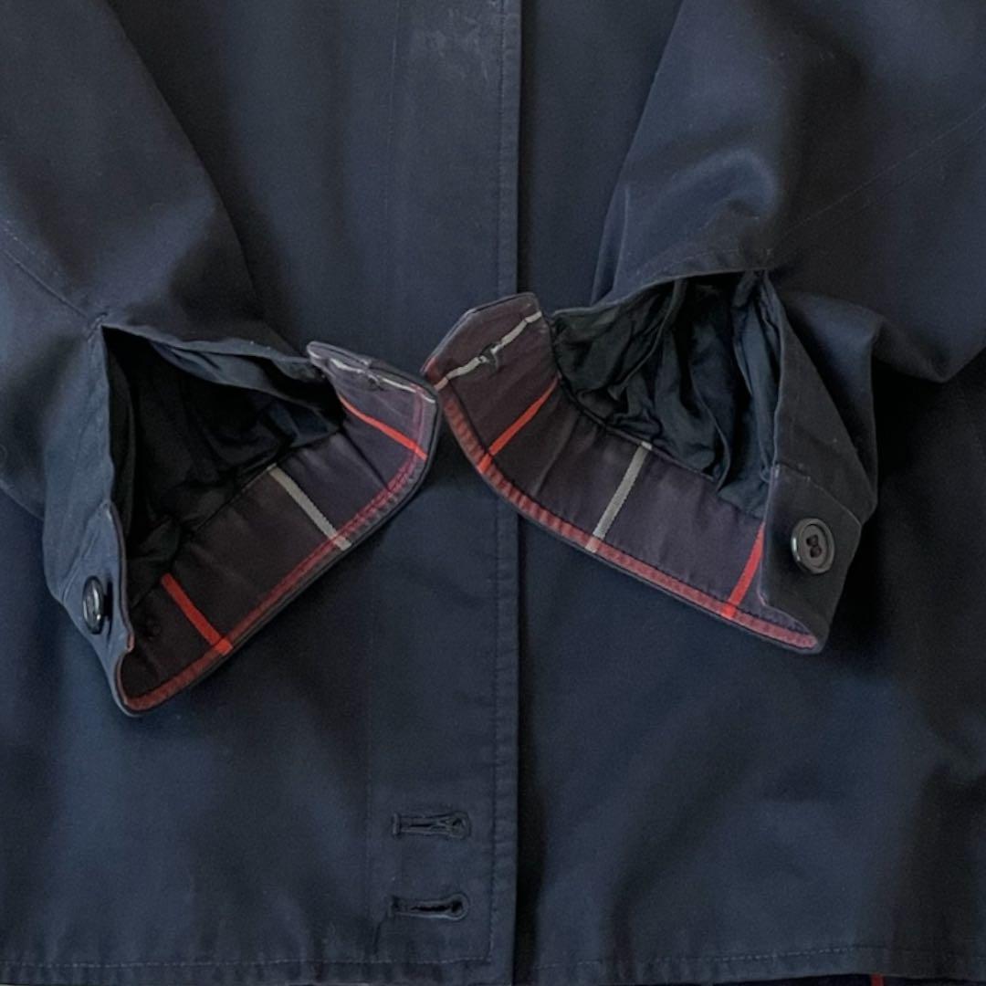 美品 80's ヴィンテージ バーバリー　スウィングトップ　ネイビー イギリス製