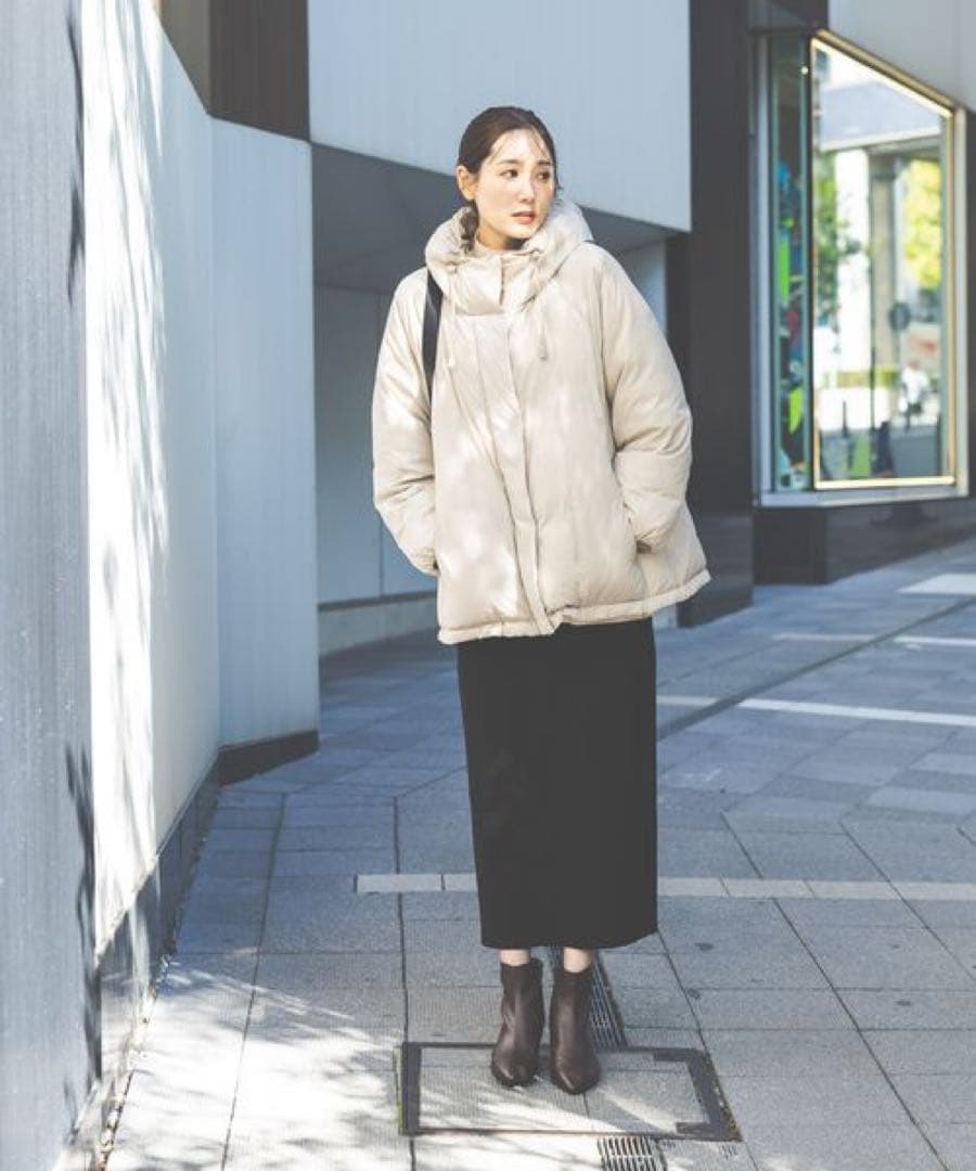 完売品☆GLOBAL WORK グローバルワークエアリュクスダウンフードブルゾン