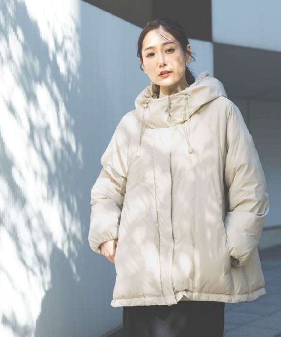 完売品☆GLOBAL WORK グローバルワークエアリュクスダウンフードブルゾン