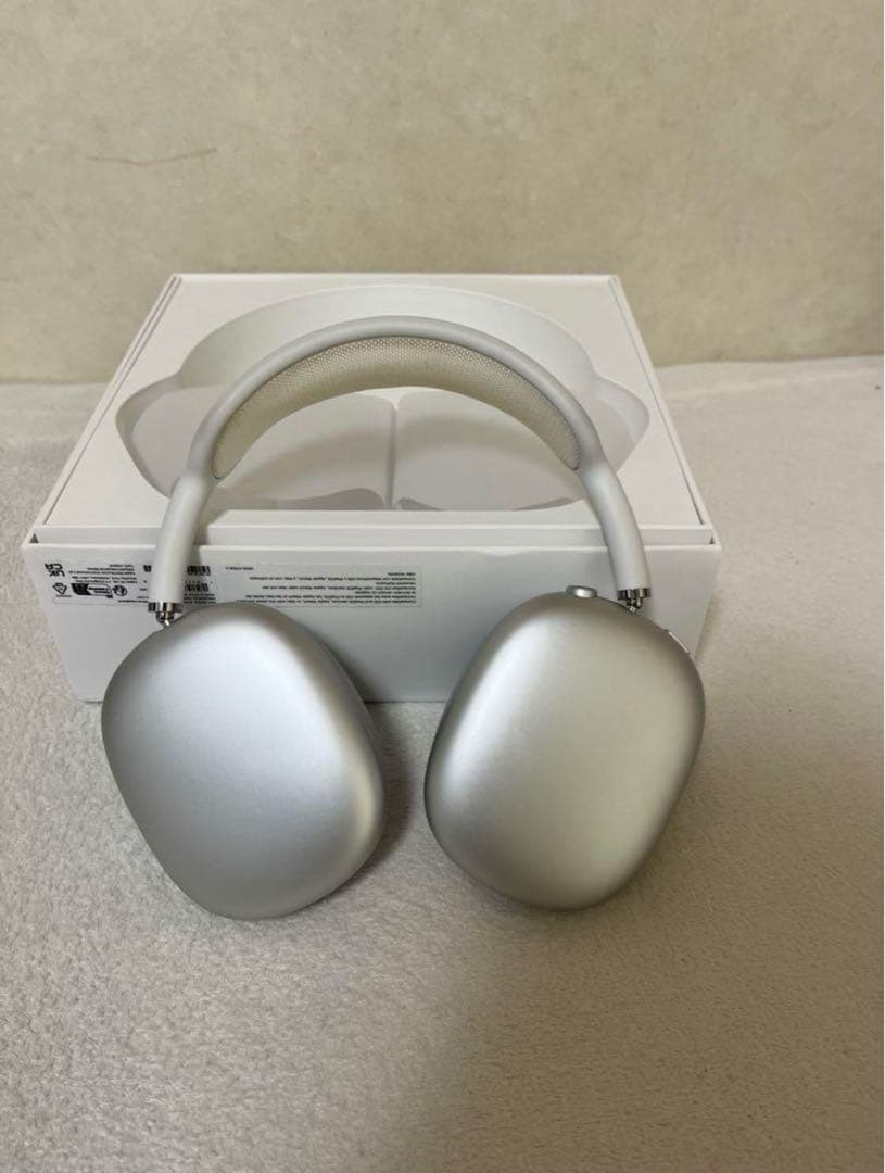 Apple AirPodsMax シルバー 本体 箱付き 美品