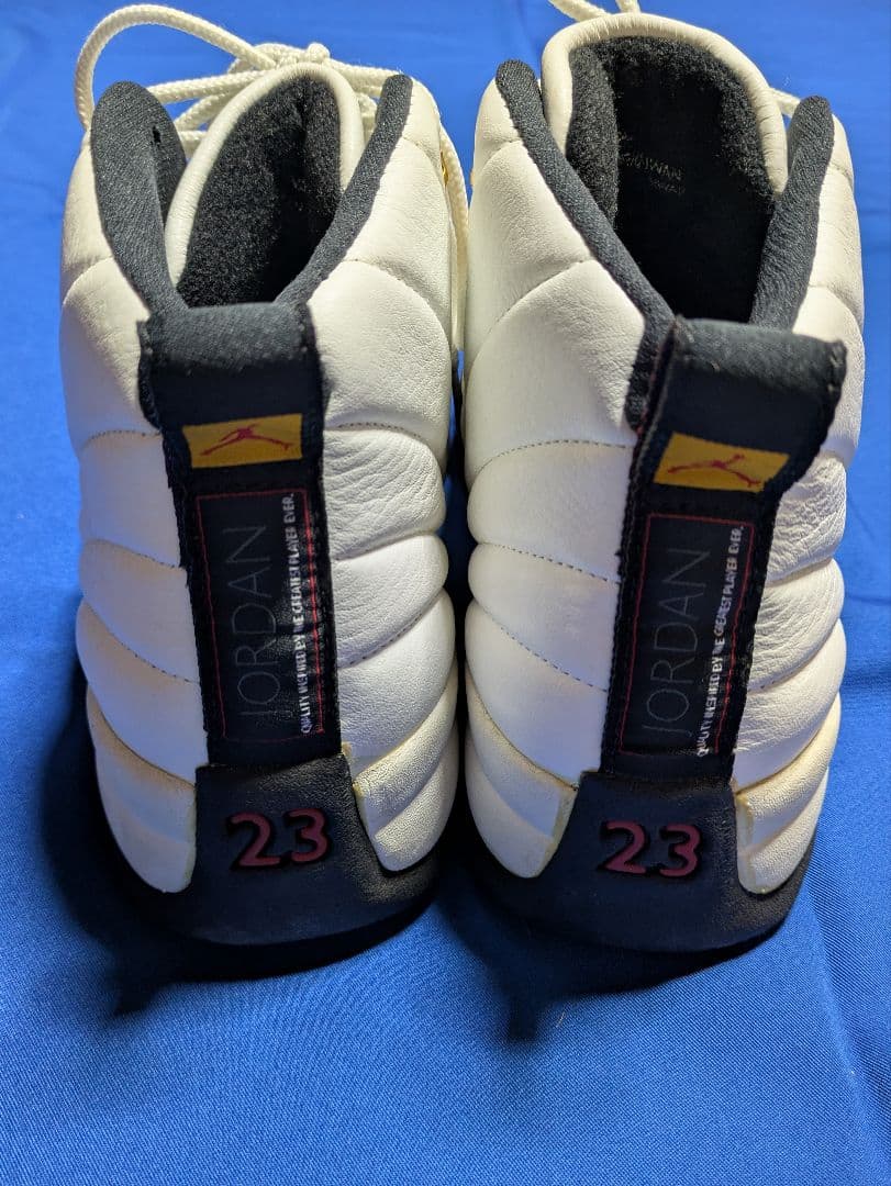 NIKE AIR JORDAN XⅡ 28cm WHT/BLK-TAXI