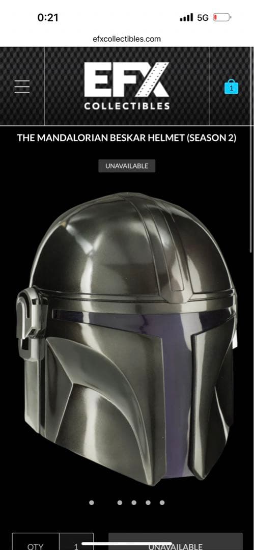 ホットトイズ　efx スターウォーズ　マンダロリアン　1000体限定