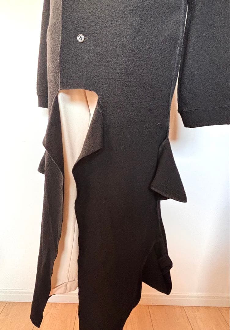 （美品‼️）Y's ヨウジヤマモトフード付きロングカーディガン 2サイズ