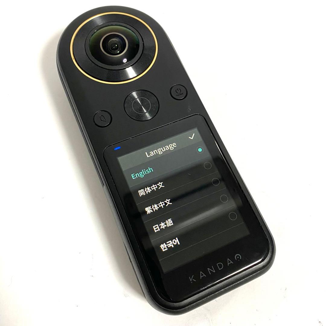Kandao Qoocam 8K 360度VRカメラ