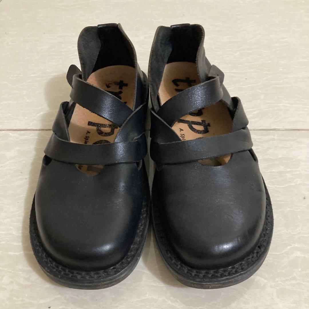 トリッペン KLIMT クリムト　スリッポン　フラットシューズ　ストラップ　36