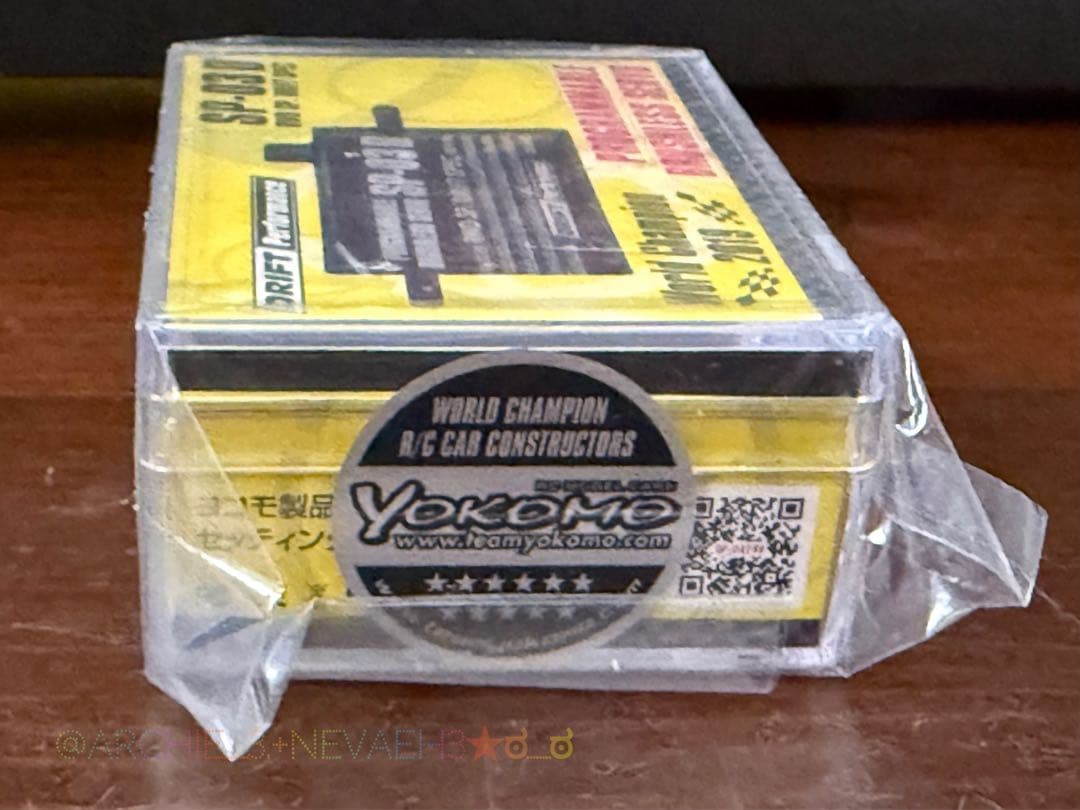 未開封◆ヨコモ◆プログラマブルドリフトブラシレスサーボ SP-03 DR／レッド