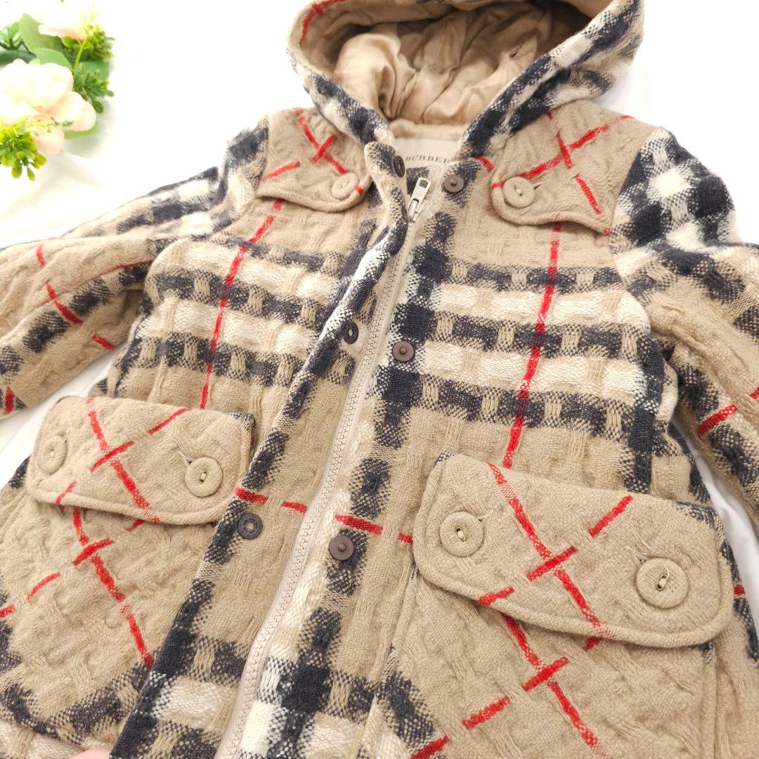 BURBERRY バーバリー 豪華 チェック コート ワンピース セット 110